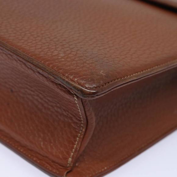 BURBERRY Hand Bag Leather Brown Auth ti1869 - Picture 10 of 16